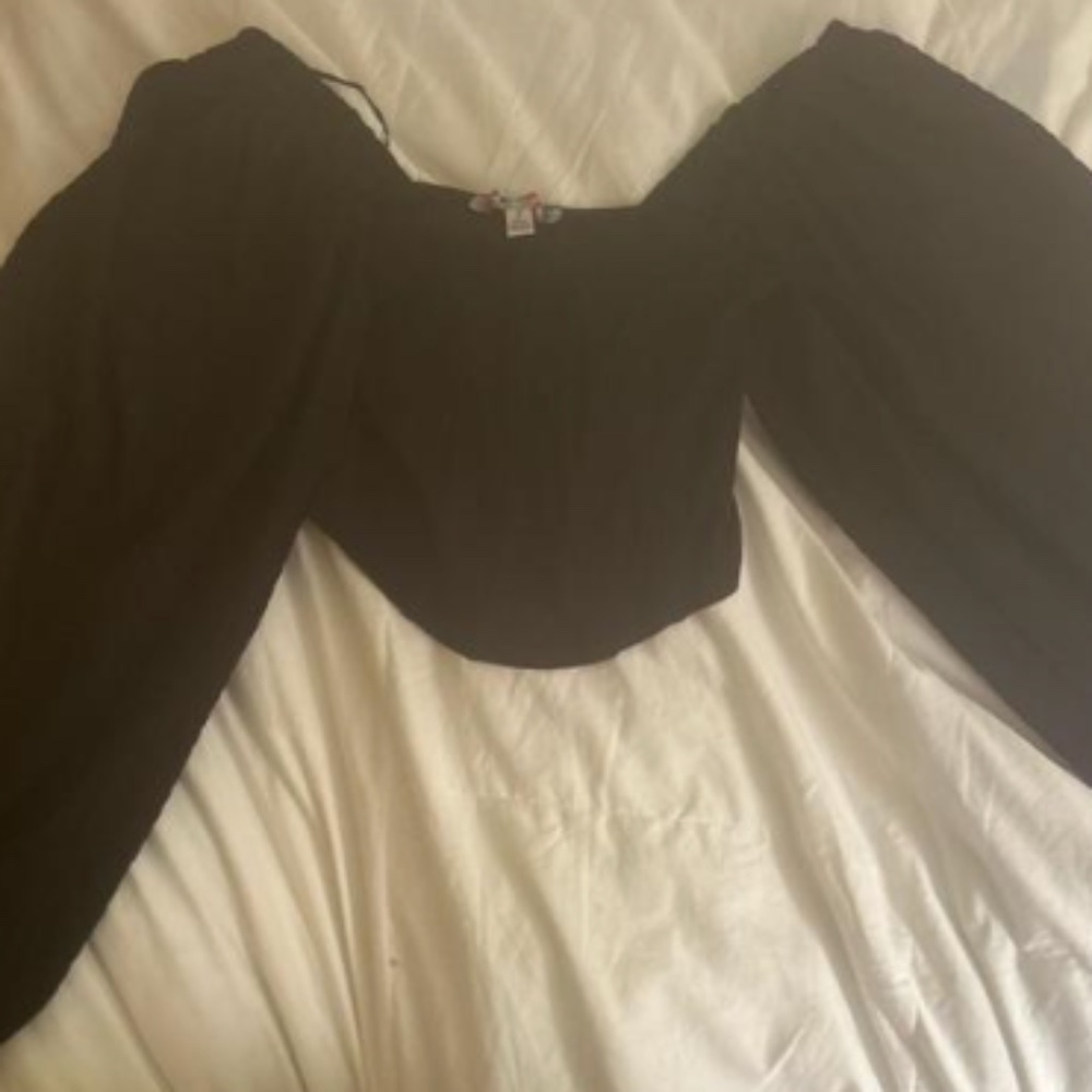 balloon sleeve tube top!